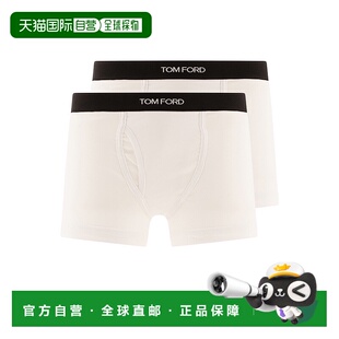汤姆 Ford 福特 男士 T4XC 1h可退 棉质带Logo四角裤 香港直邮Tom