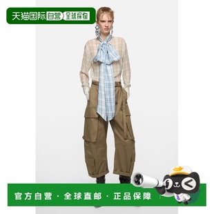 艾克妮 阔腿裤 斜纹工装 休闲裤 裤 欧洲直邮ACNE