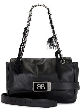 潮奢 Balenciaga 巴黎世家 女士 可调节肩带 8117812ABIV