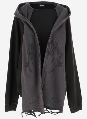 WE11DONE 男士夹克 WDTH324850UBK AW2024 黑色