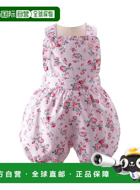 自营Rachel Riley Rose Dungaree-粉红色 美国奥莱直发