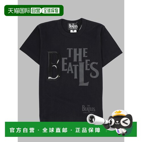 1h可退 欧洲直邮COMME DES GARÇONS PLAY 男士T恤 VTT002BLACK CO