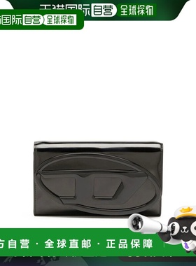 香港直邮DIESEL 女士钱包 X09809PS202T8013 AW2024 黑色