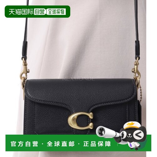 韩国直邮COACH CY201 B4 黑色 斜挎包蔻驰单肩包
