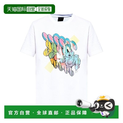 1h可退 香港直邮Paul Smith 男士 REPEAT 兔子棉质T恤 M2R011RTP5