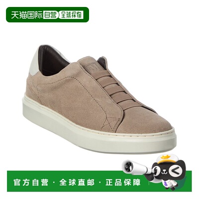 自营M by Bruno Magli Salvador Leather Sneaker - brown 美国奥