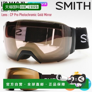 MAG 黑色 日本直邮SMITH 滑雪镜带光致变色镜片和 PRO