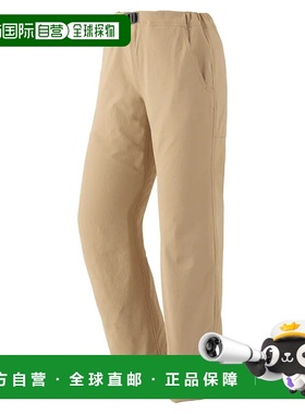 1h可退 香港直邮mont-bell 男童长裤 1105734TN CO 卡其色 Lined