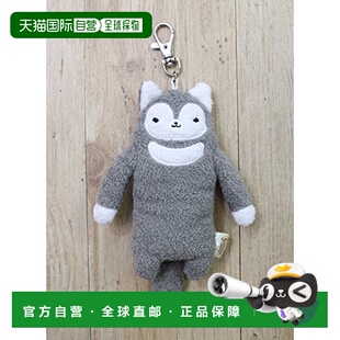 【日本直邮】Shinada玩偶挂件可爱浣熊毛绒挂饰背包钥匙扣公仔