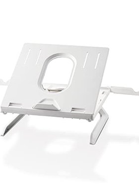 日本直邮宜丽客笔记本电脑座可折叠8段階9.5cm白色PCA-LTSH8WH