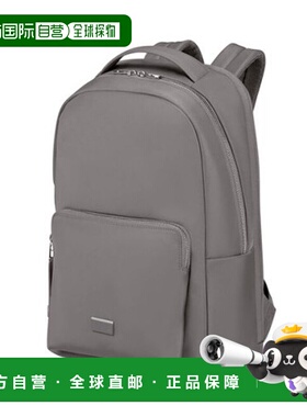 韩国直邮SAMSONITE 公用男士背包BE-HER BACKPACK14.1 IRON GREY