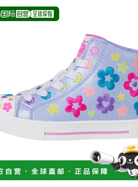 自营Skechers Twinkle Sparks - Super Blossom Periwinkle / Mul