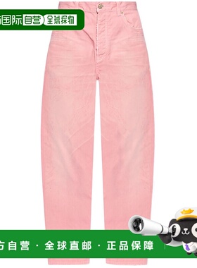 香港直邮Balenciaga 巴黎世家 女士 宽松牛仔裤 786468TRWA6