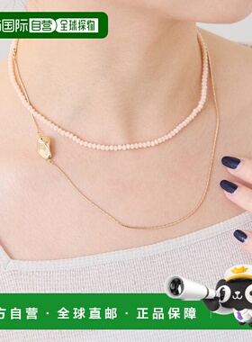 1h可退 日本直邮PAPILLONNER 女士 可调节2WAY珠饰项链 磁吸扣设
