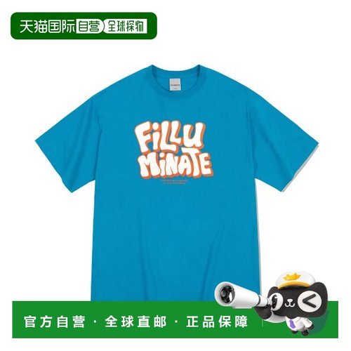 韩国直邮FILLUMINATE 公用T恤Overfit Painting Draw T-Shirt Ove
