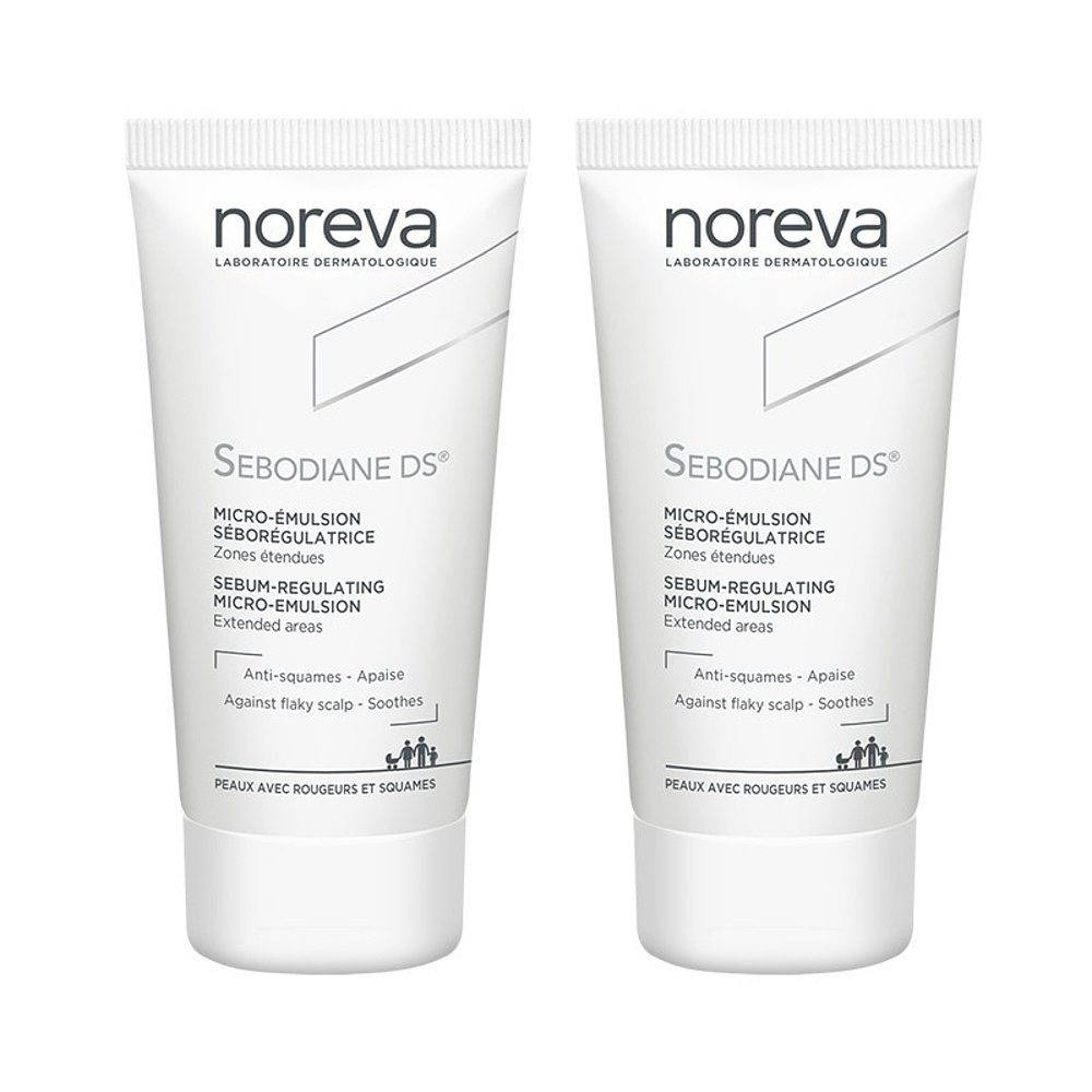 Noreva欧诺颜纳米辅助DS乳液舒缓肌肤控油30ML*2欧洲直邮图片