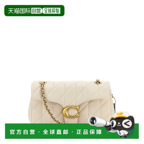 1h可退 香港直邮COACH 女士斜挎包 CP150B4CHALK SS2025 白色 Coa