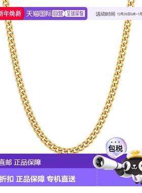 自营 adornia5 毫米古巴链金 24 英寸 - 黄色 美国奥莱直发链子