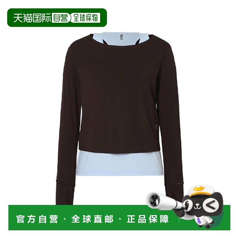 韩国直邮FILA [新款] 惠拉女装紫外线分层长袖 T 恤 FM2FS253RL02