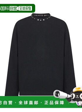 香港直邮Jil Sander 棉质铆钉T恤男装长袖上衣 J22GC0216-J20244