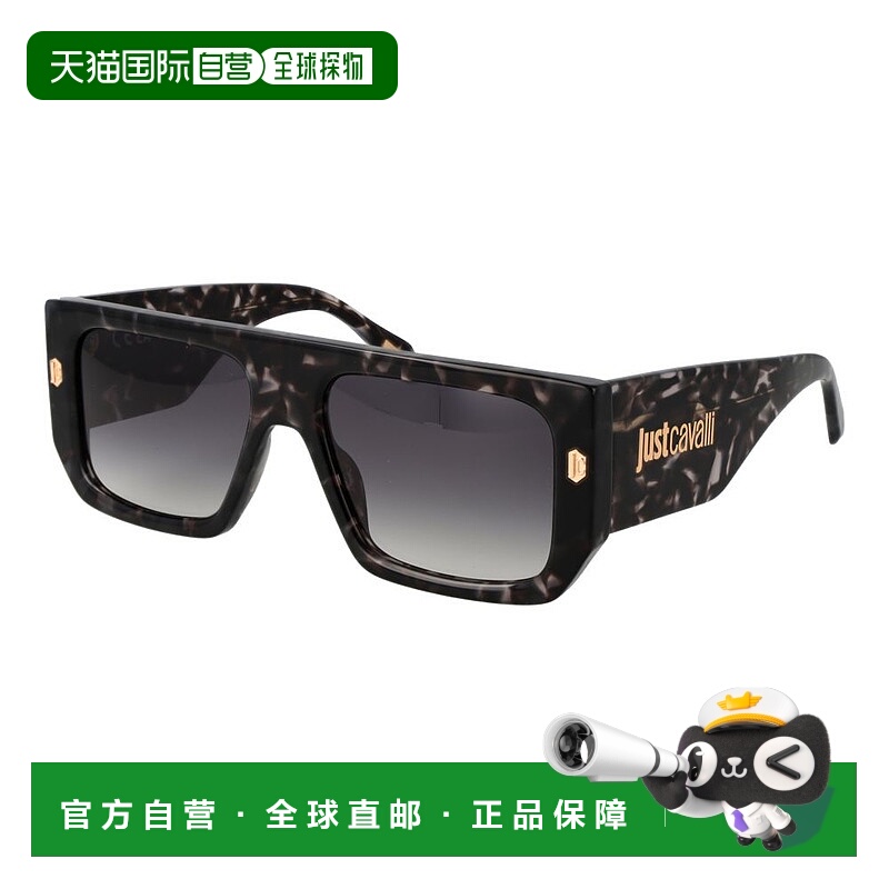 自营Just Cavalli Cellulose Acetate Sunglasses - black 美国奥