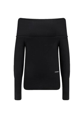 PINKO 女士外套 105416A2PUZ99 AW2025 黑色 Lampedusa shirt in