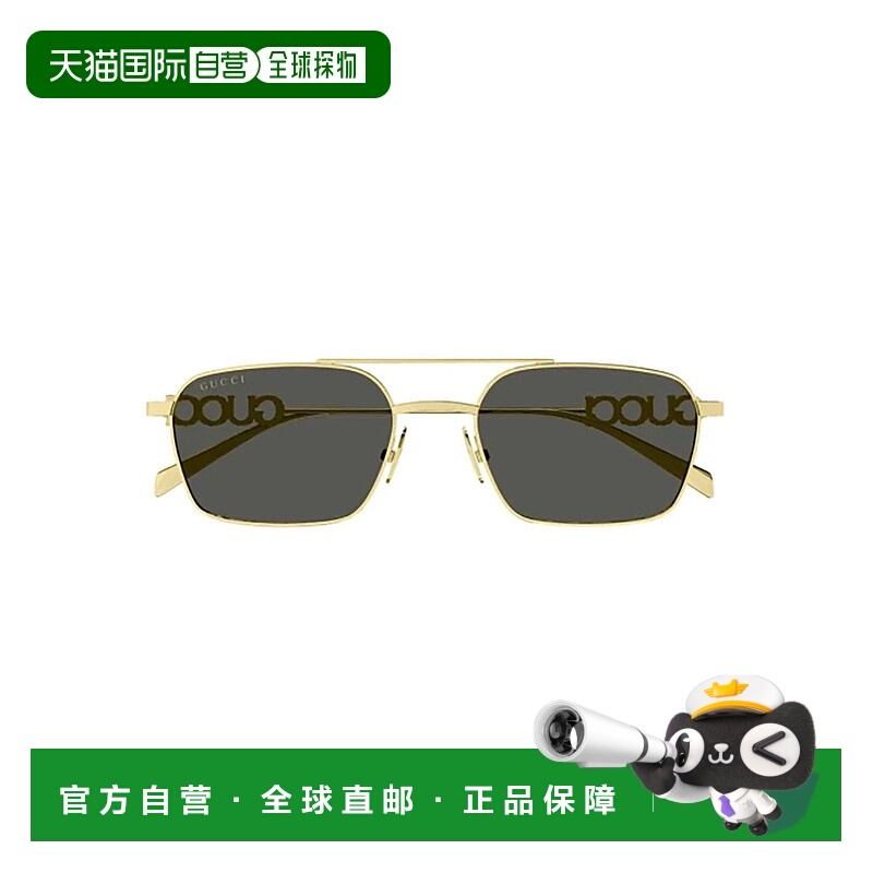 1h可退 香港直邮GUCCI 女士太阳镜 GG1804S001 SS2025 黑色 Sungl