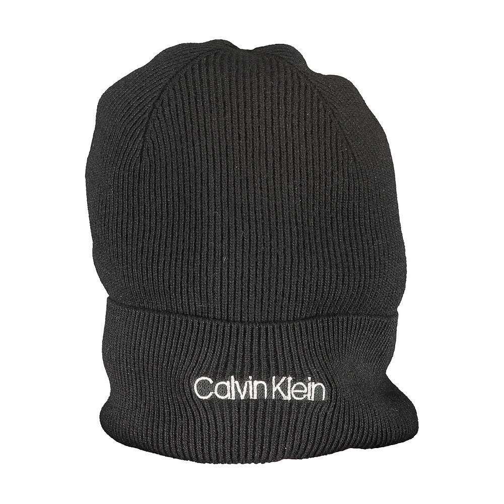 【美国奥莱】直发 Calvin Klein 羊毛女帽 - 黑色