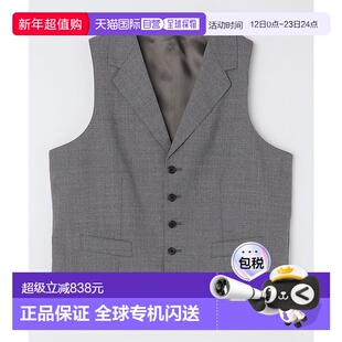 日本直邮SHIPS 卡鲁索热带羊毛翻领背心 [SH8611EM039343]