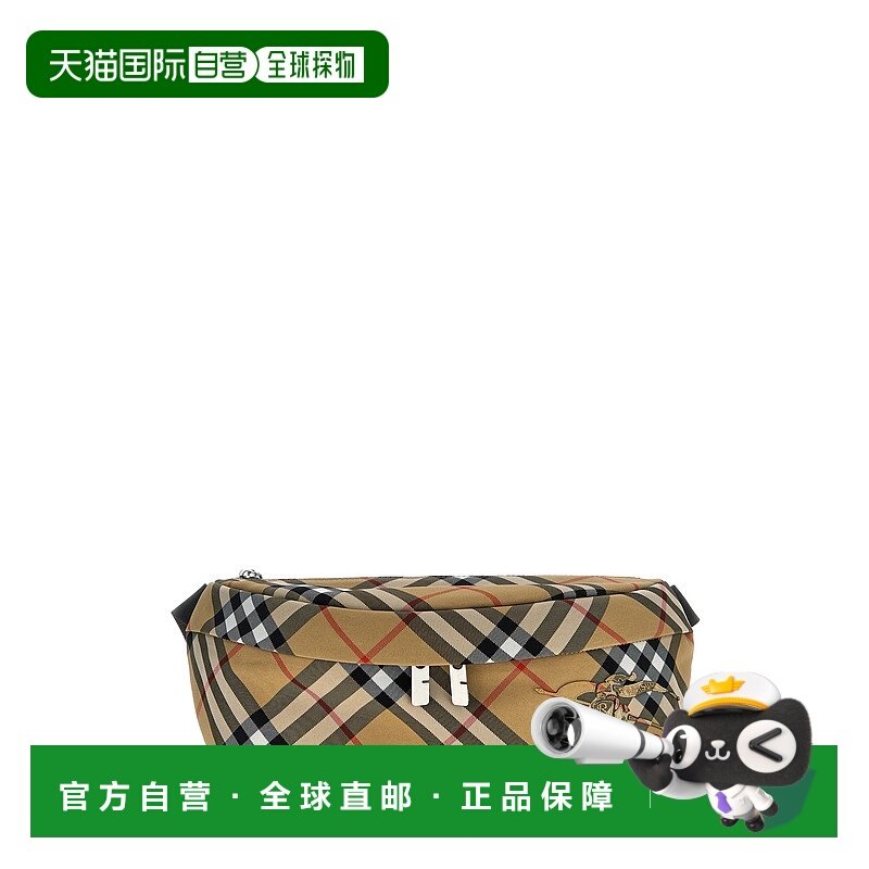 1h可退 香港直邮潮奢 Burberry 巴宝莉 男士 格纹腰包 8091780SAN,箱包皮具/热销女包/男包,男士包袋,淘宝优惠券,粉丝福利购,淘宝优惠卷