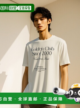 香港直邮GOLDEN GOOSE DELUXE BRAND 男士T恤 GMP01220P002254116