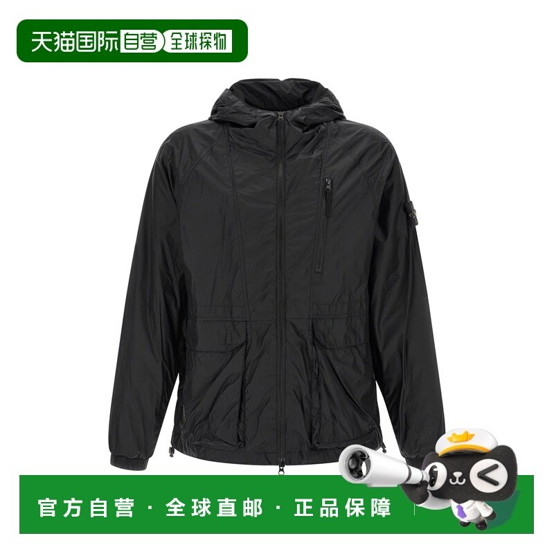 1h可退 香港直邮Stone Island 石头岛 男士 標誌貼片拉鍊夾克 L1S,男装,夹克,淘宝优惠券,粉丝福利购,淘宝优惠卷