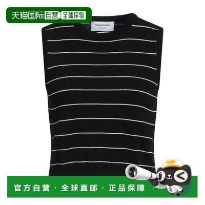 1h可退 香港直邮Thom Browne 汤姆 布朗 女士 无袖毛衣