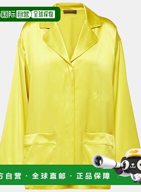 香港直邮weekend max mara女士Elegante Vasaio衬衫式睡衣001379