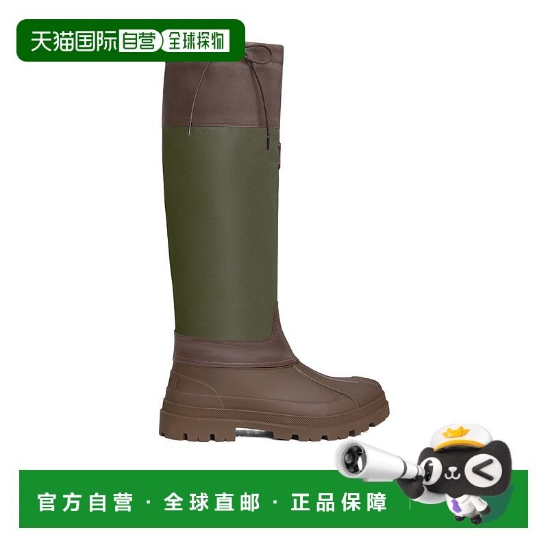 香港直邮CELINE 女士高跟鞋 364975254C02KD AW2025 绿色 RILEY高