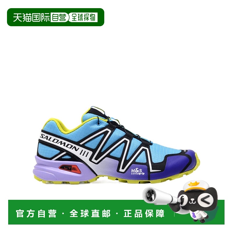 1h可退 香港直邮SALOMON 男士运动鞋 L47723100 SS2025 蓝色 Spee