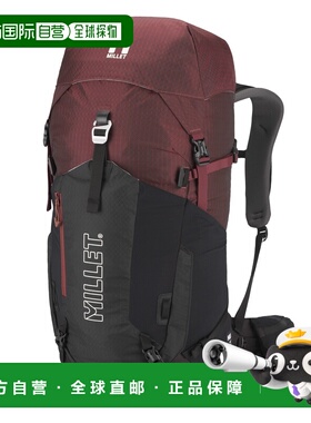 自营欧洲直邮Millet觅乐 UBIC 40L背包 黑色背带