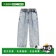 jean 香港直邮KENZO pants AW2025 灰色 男童牛仔裤 K61408KZ04