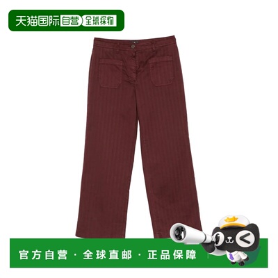 香港直邮ETRO 女士休闲裤 AW2026 WRNB0039AU116M5039 棕色阔腿裤
