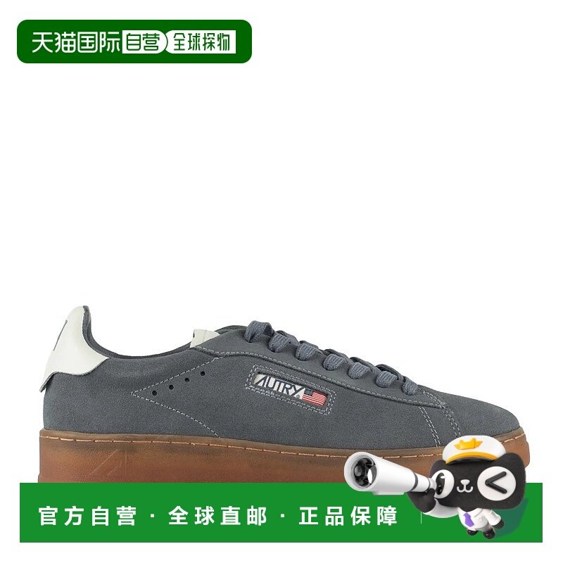 香港直邮AUTRY 男士运动鞋 ADLMUE19 AW2025 灰色 DALLAS 低帮运