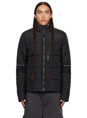 潮奢 Canada Goose 加拿大鹅 男士 黑色 Hybridge 羽绒夹克 2744M