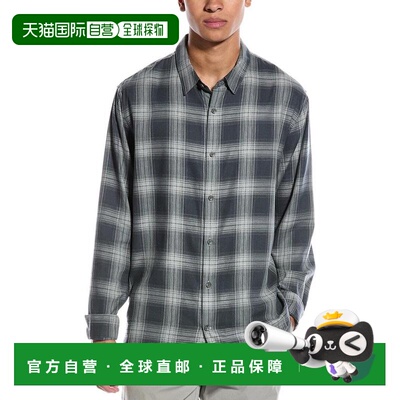 1h可退 【美国直邮】Vince Sequoia 格子衬衫 男装 经典设计 舒适