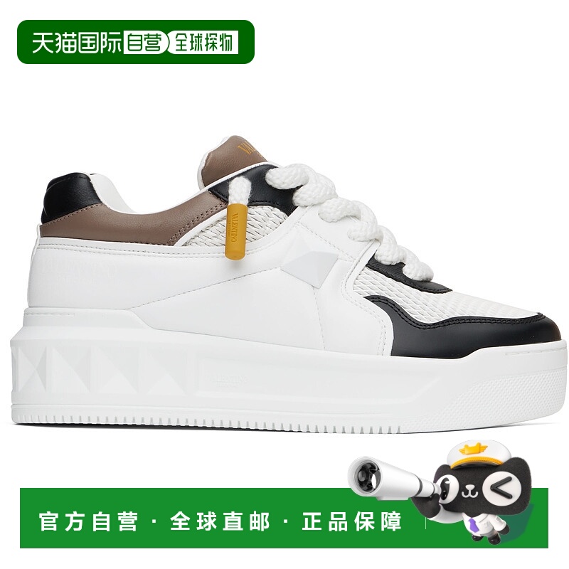 香港直邮Valentino 华伦天奴 男士 白色 Low-Top One Stud XL 运