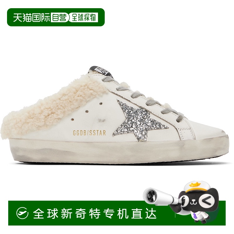 1h可退 香港直邮GOLDEN GOOSE 女士 白色 Super-Star Sabot 运动