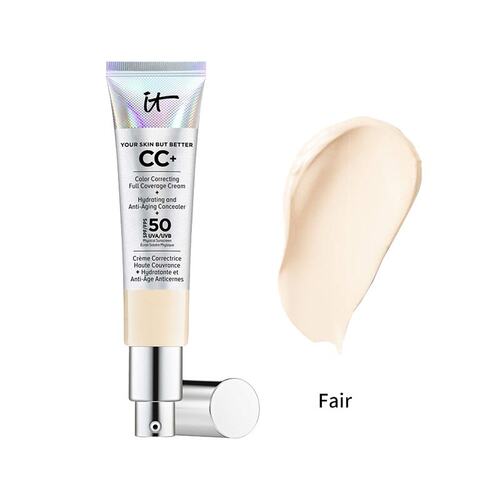 欧洲直邮It Cosmetics依科美遮瑕款小银管CC霜32ml粉底液服帖