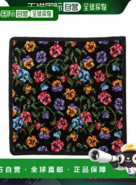 日本直邮Feiler 手巾 Fatima Petit 黑色 25×25cm 小礼品手帕