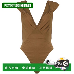 AW2024 香港直邮SAINT 801493Y7I18 女士泳装 棕色 LAURENT