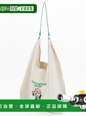 1h可退 日本直邮PENAUTS 女士 可收纳尼龙托特包 附可拆卸肩带  1