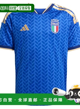 香港直邮ADIDAS 男童T恤 JY7585AZZURRO CO 蓝色 MAGLIA BAMBINO