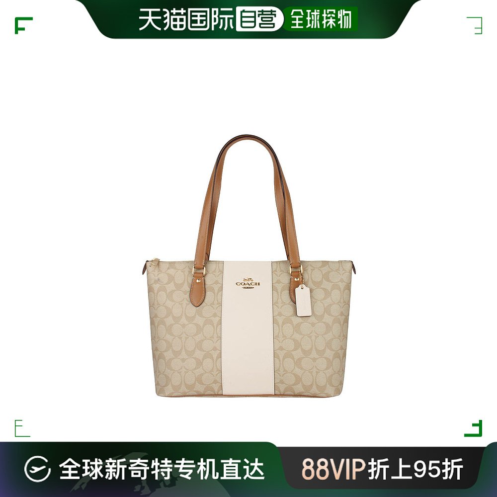 香港直邮COACH 女士PVC配皮单肩手提包 CR121 箱包皮具/热销女包/男包 通用款女包 原图主图